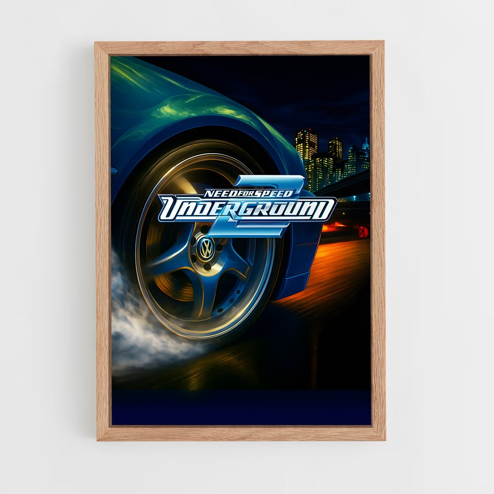 Poster Drift Inferno – affiche Need for speed (vue 4)